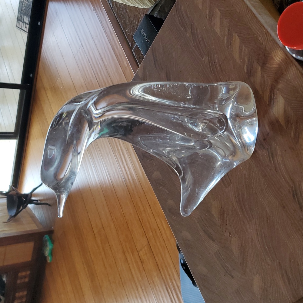 Limited Edition Signed Glass Piece by MARIO BROGI